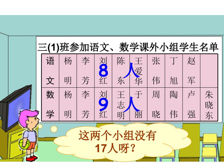 人教版三年级数学下册数学广角等量代换_第1页