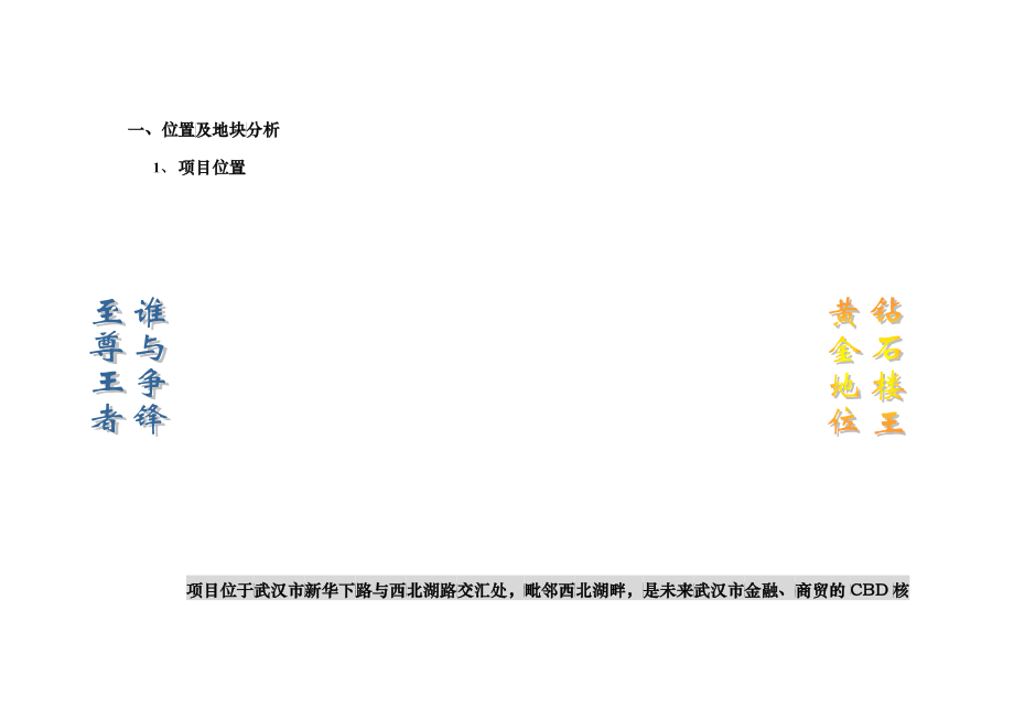 36汉口西北盛世名门项目市场定位报告_第2页