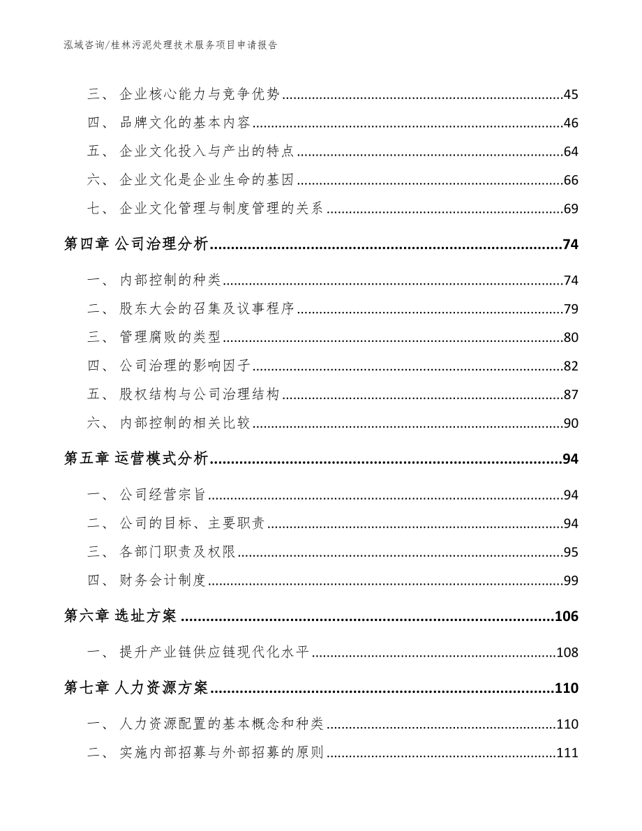 桂林污泥处理技术服务项目申请报告_范文_第2页