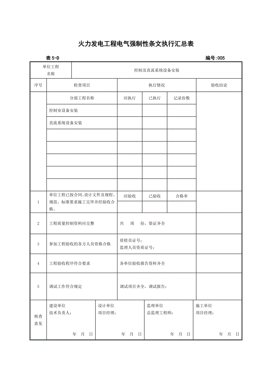 火力发电工程电气控制及直流系统强制性条文_第1页