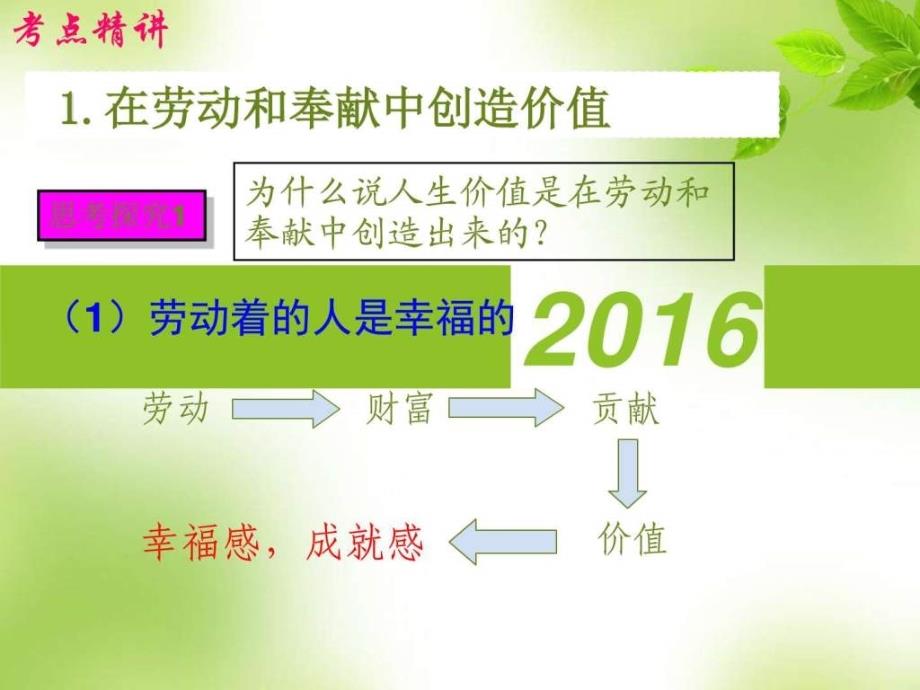 17轮复习考点专题课件第十六单元认识社会与价值选择模....ppt_第3页