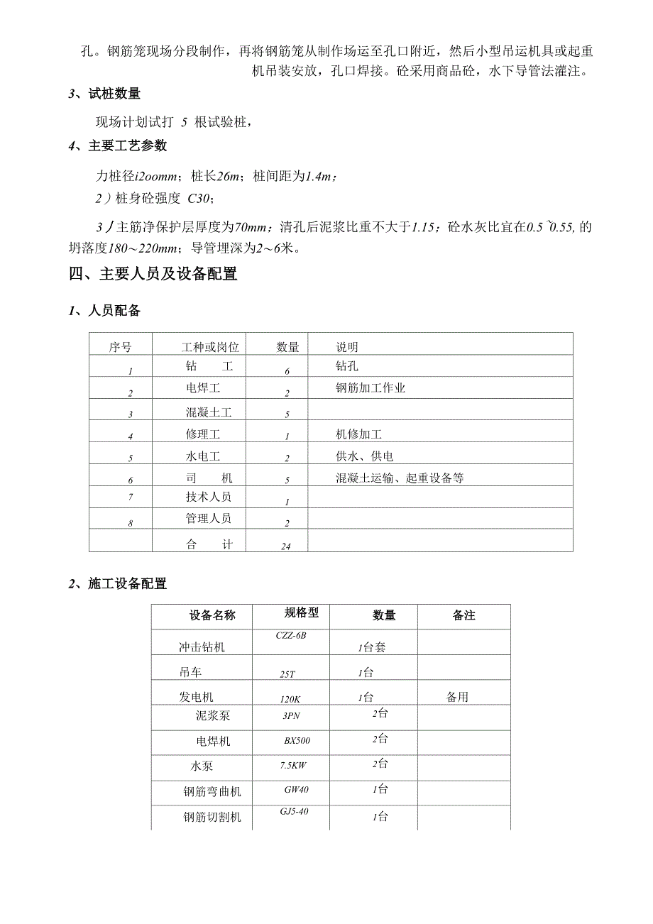 冲孔灌注桩试桩方案_第3页