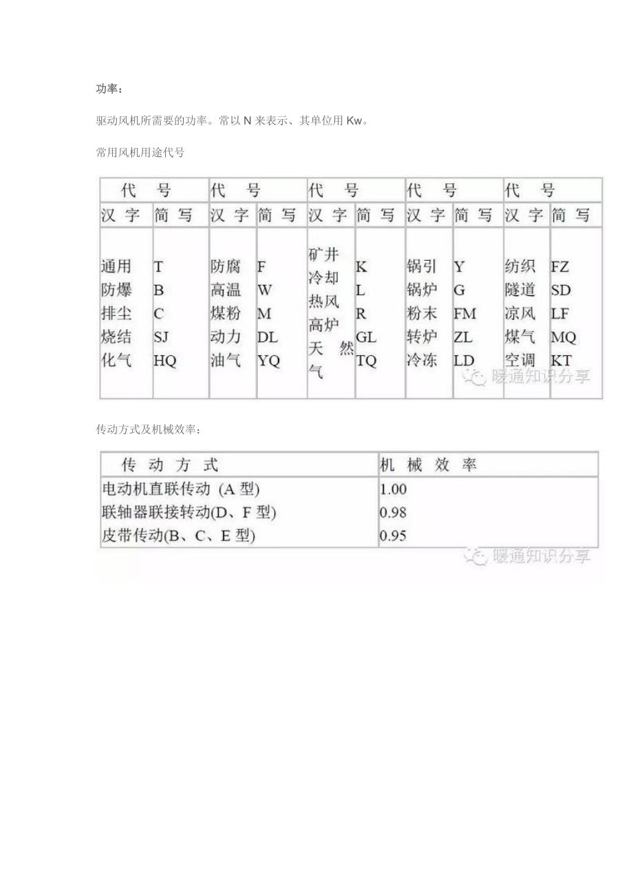 风机常用计算公式_第3页