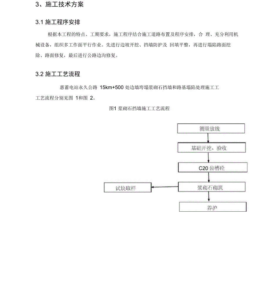 永久公路K15+500路基塌陷处理工程施工技术措施_第3页