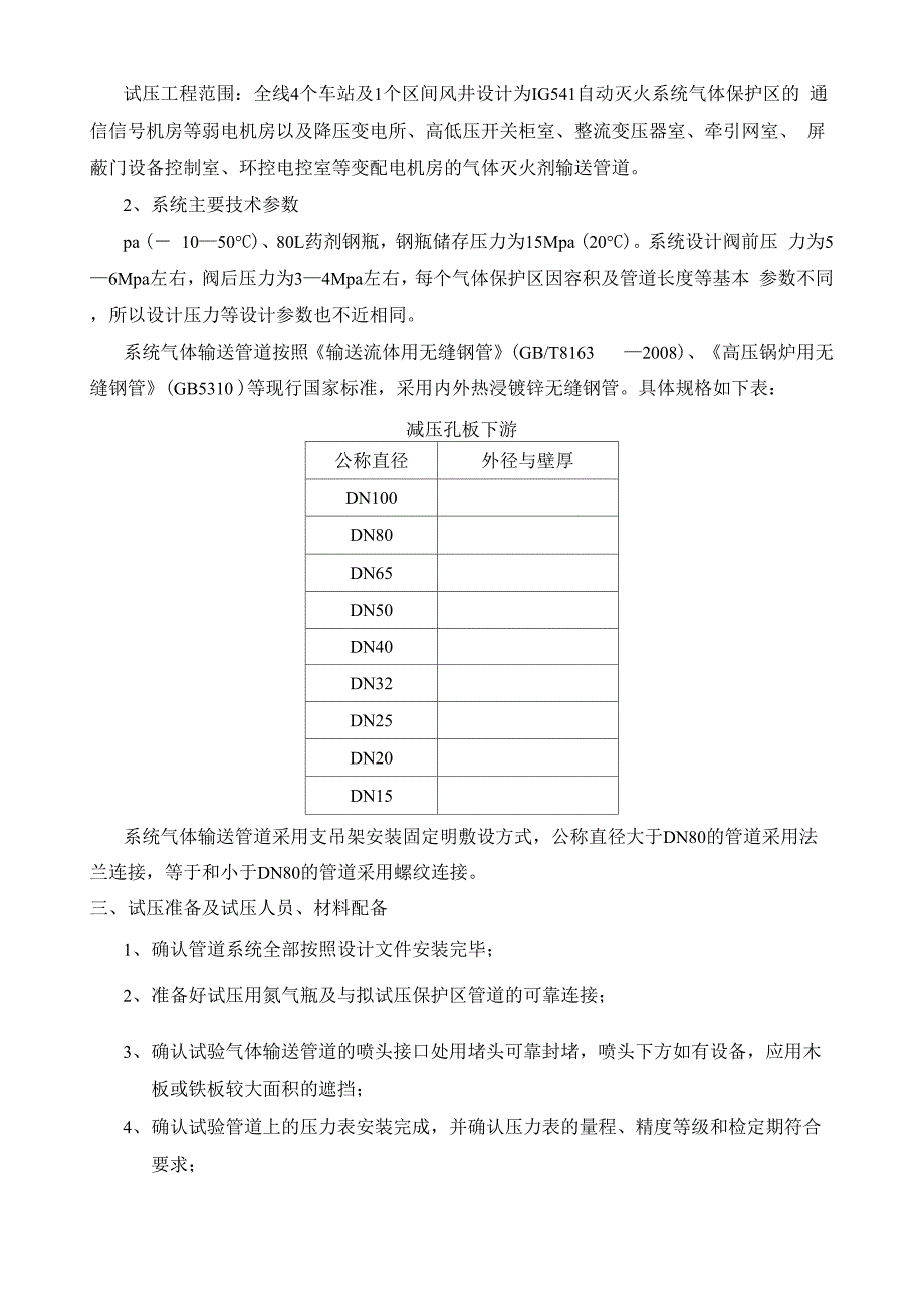 气体灭火管道试压方案_第2页