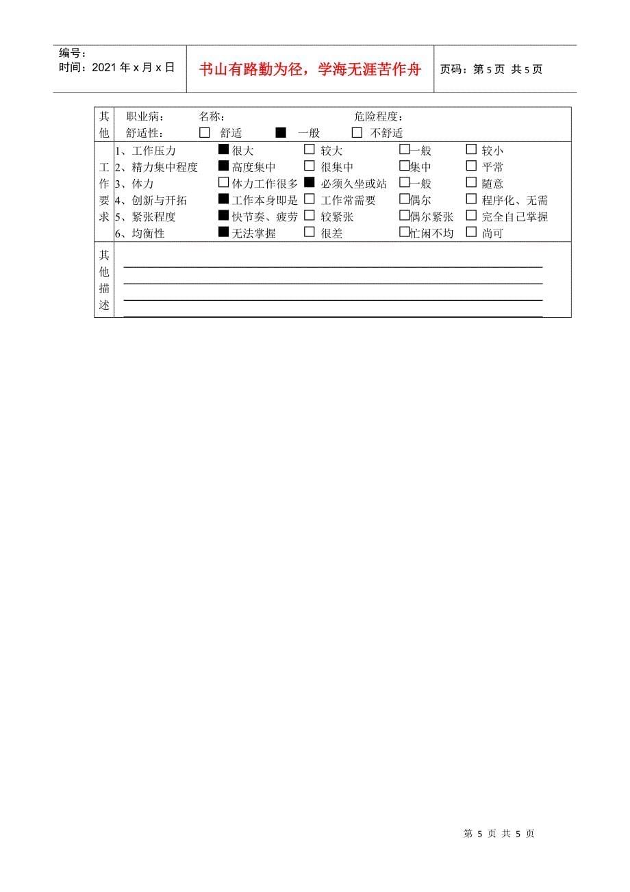 总裁（COO）职务说明书_第5页