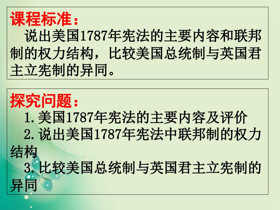 人教版必修1 第8课 美国联邦政府的建立 课件37张(共37张PPT)_第2页