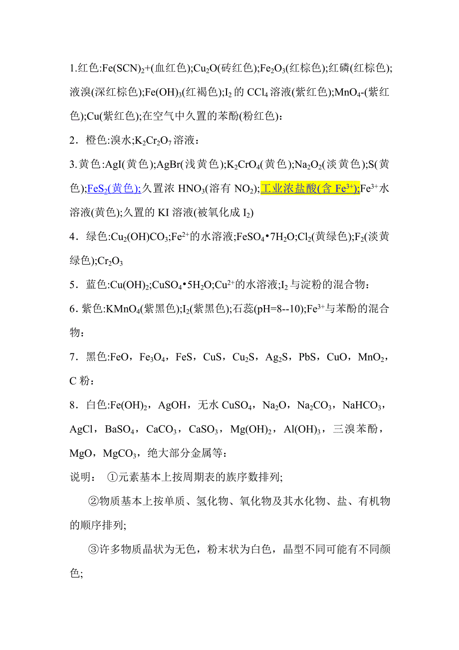 [精心收集]常见化学药品颜色.doc_第1页