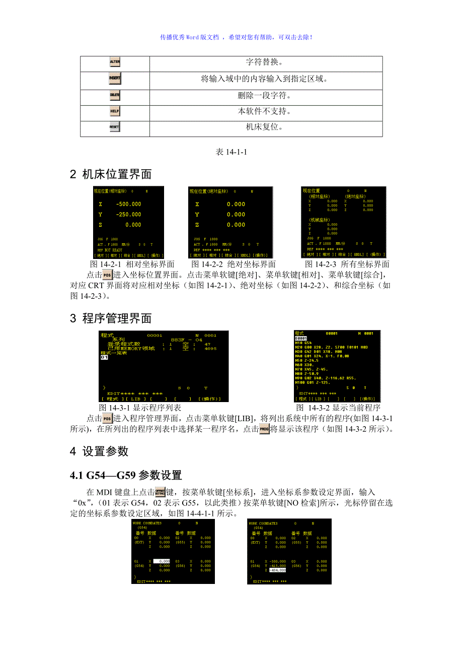 FANUC0IMDI键盘操作说明Word版_第2页