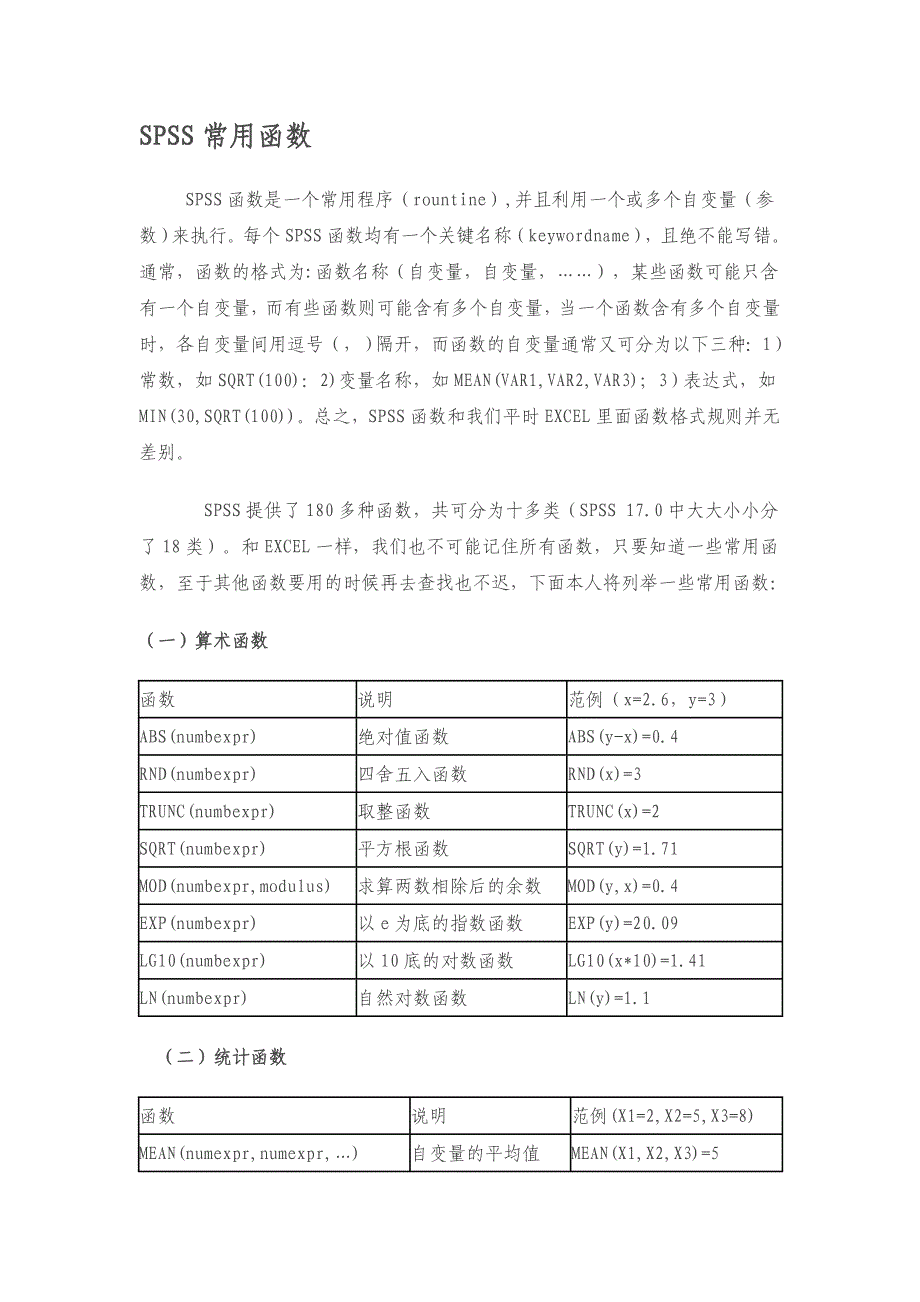 SPSS常用函数.doc_第1页