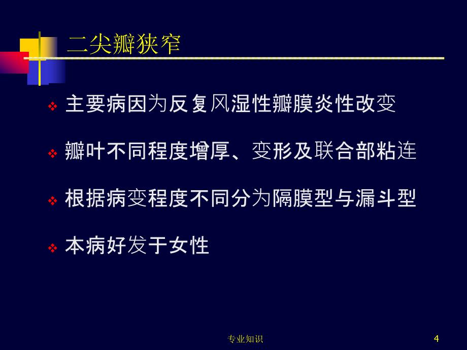 医学超声影像学瓣膜病专业材料_第4页