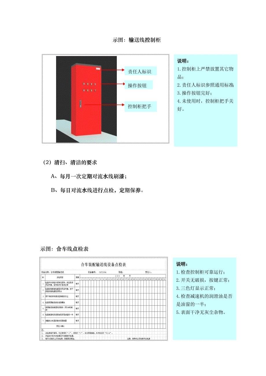 5213 M2加油加水工位6S标准(09-6-17)_第5页