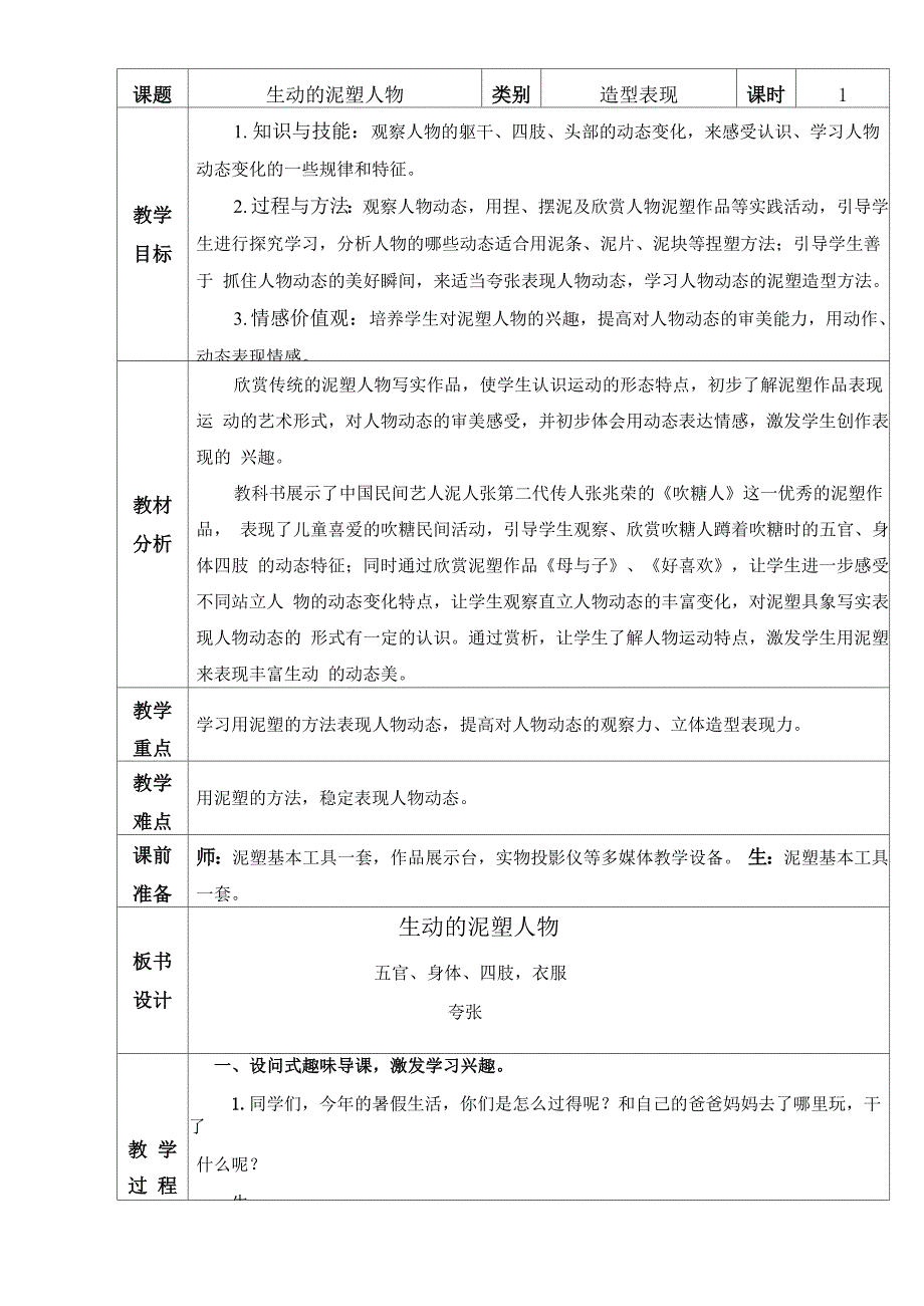 生动的泥塑人物_第1页