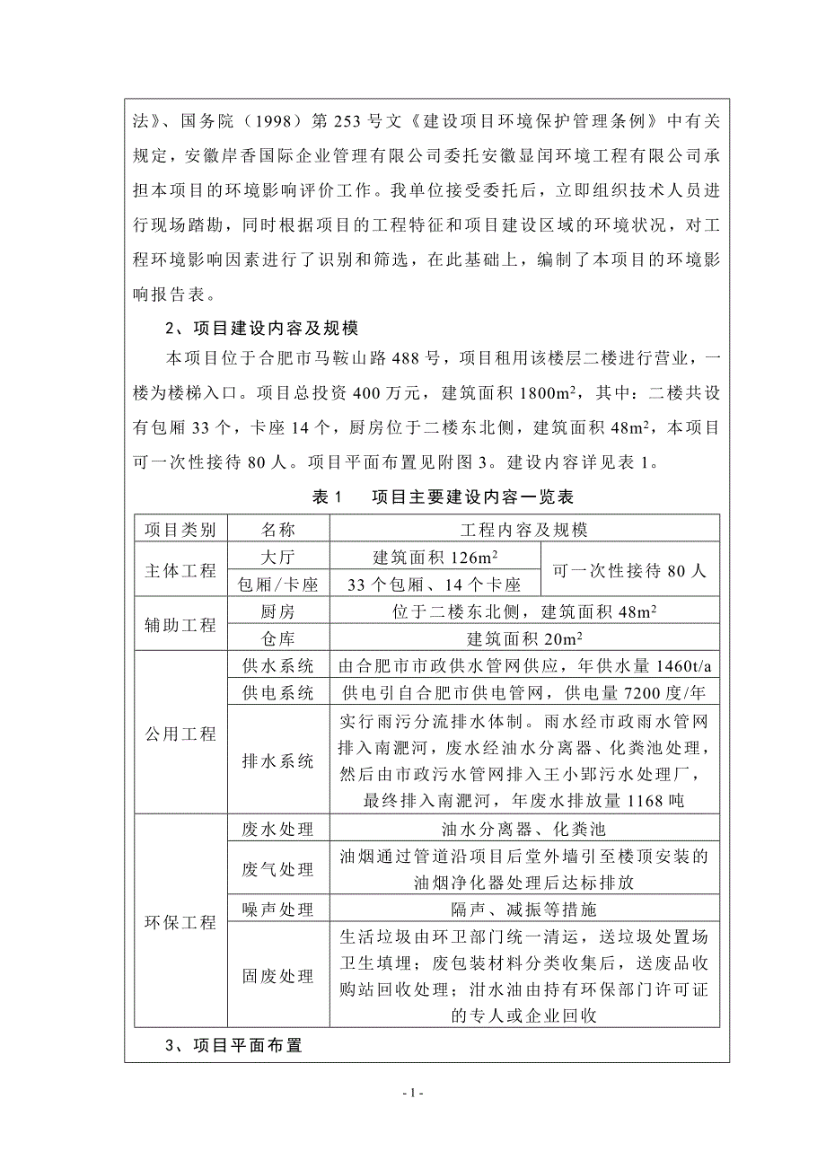 安徽岸香国际企业管理有限公司合肥马鞍山路茶饮、咖啡项目环评报告表.doc_第4页