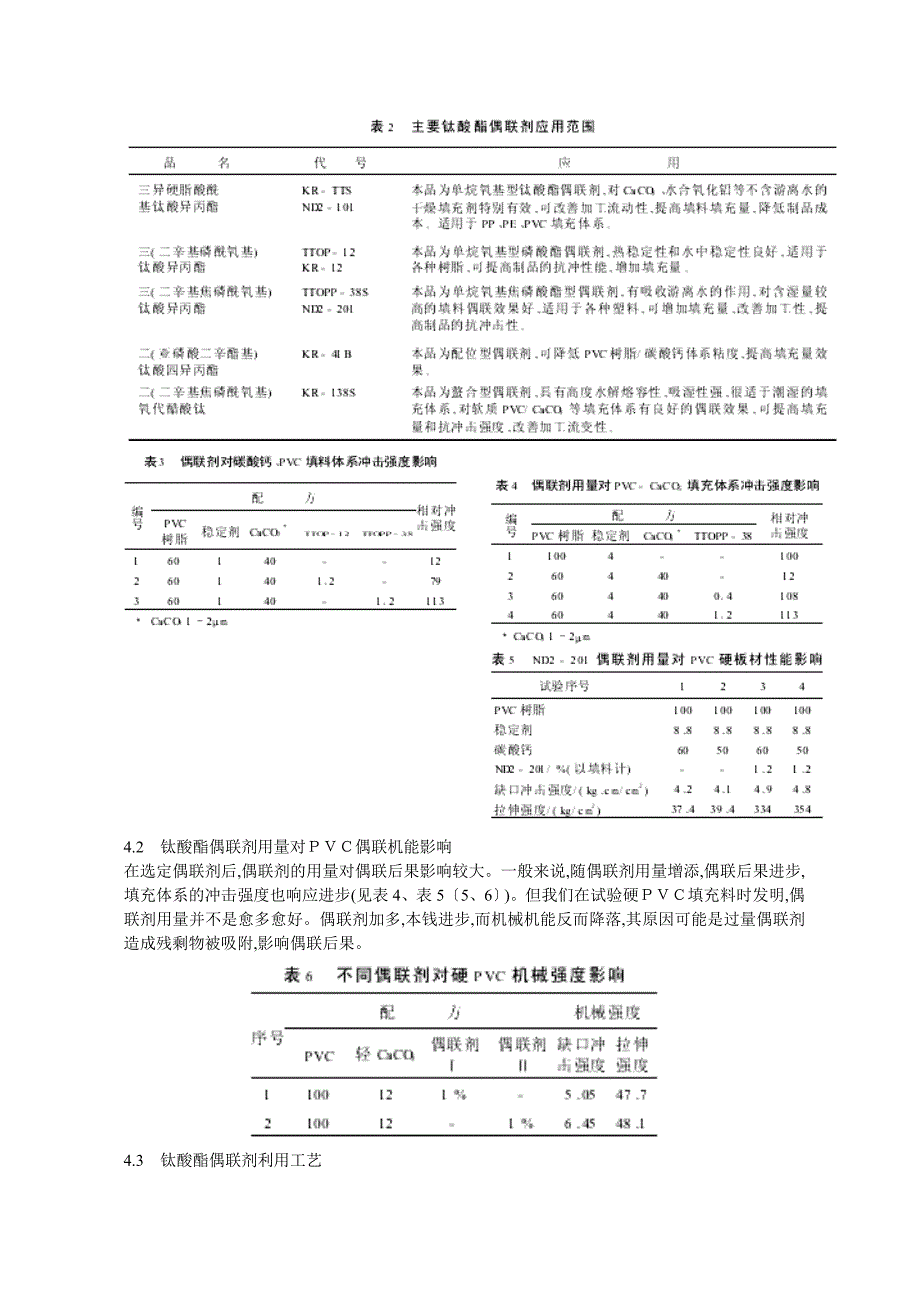 钛酸酯偶联剂在硬PVC填充塑料中独霸技巧_第3页