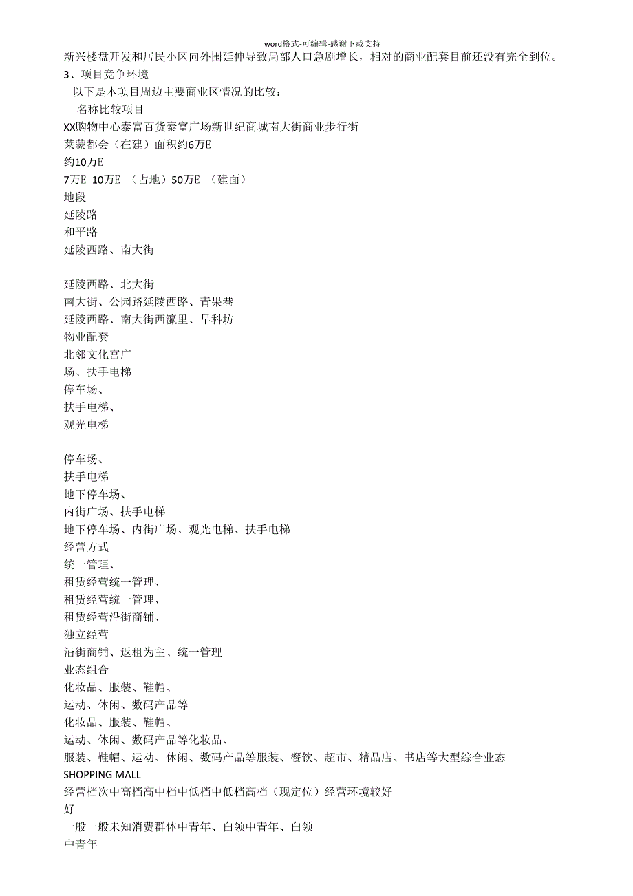 商业街招商计划书_第3页