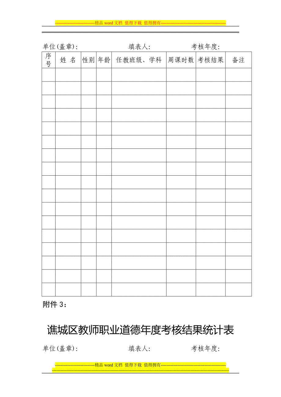 谯城区教师职业道德年度考核登记表.doc_第3页