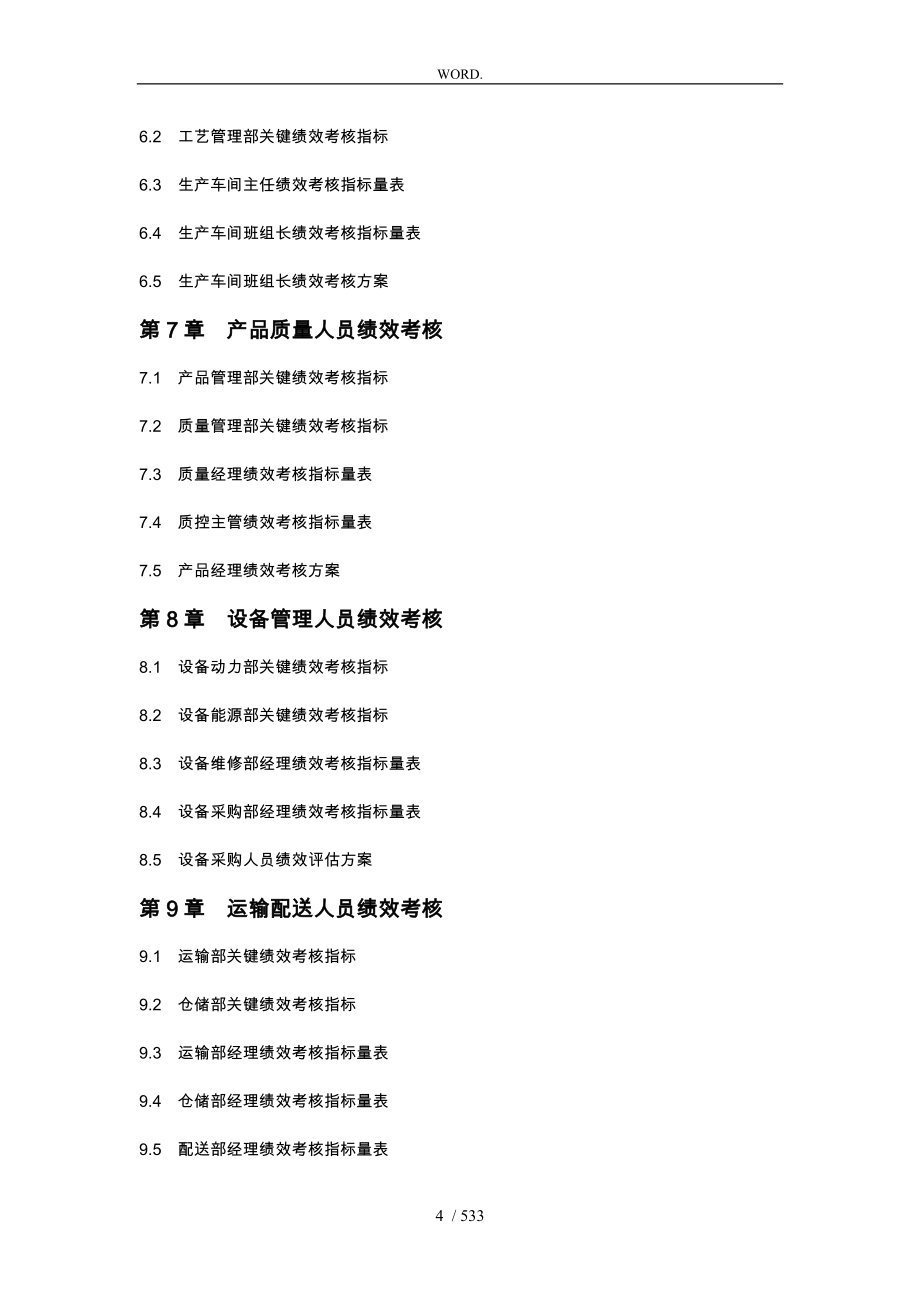 绩效考核方案与指标库_第4页