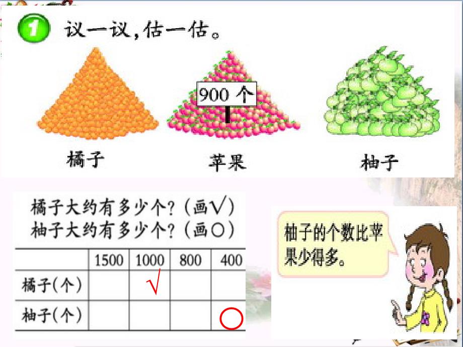 《较大数的估计》万以内的数课件_第3页