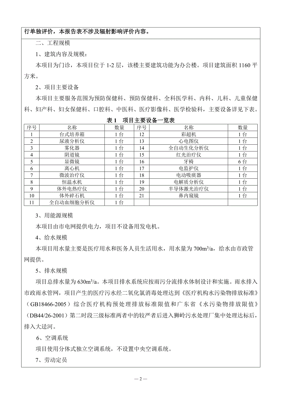 2192778459广州市花都区狮岭镇宝峰社区卫生服务中心建设项目环境影响报告表_第4页