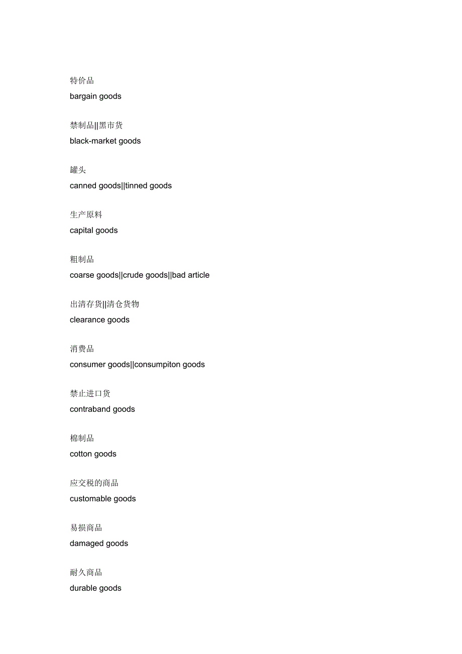 外贸英语：商品相关英语.doc_第2页