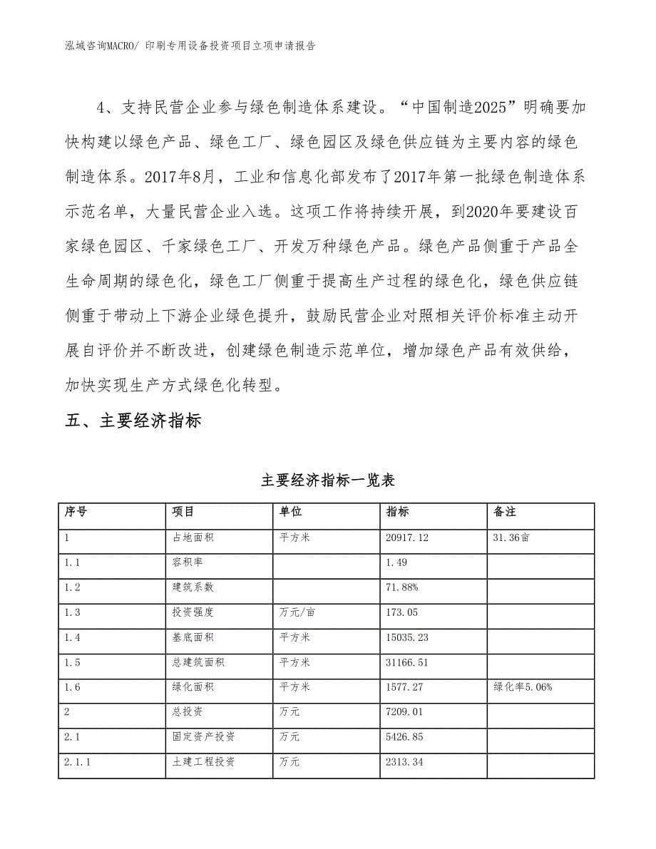 印刷专用设备投资项目立项申请报告 (1)_第5页