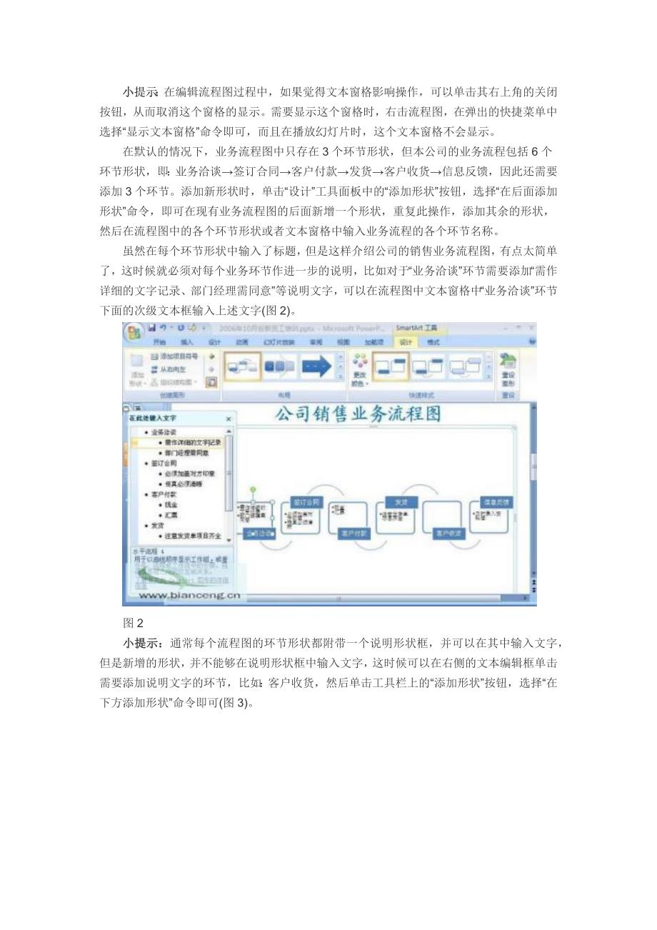 PPT与smartart制作工作流程图_第2页