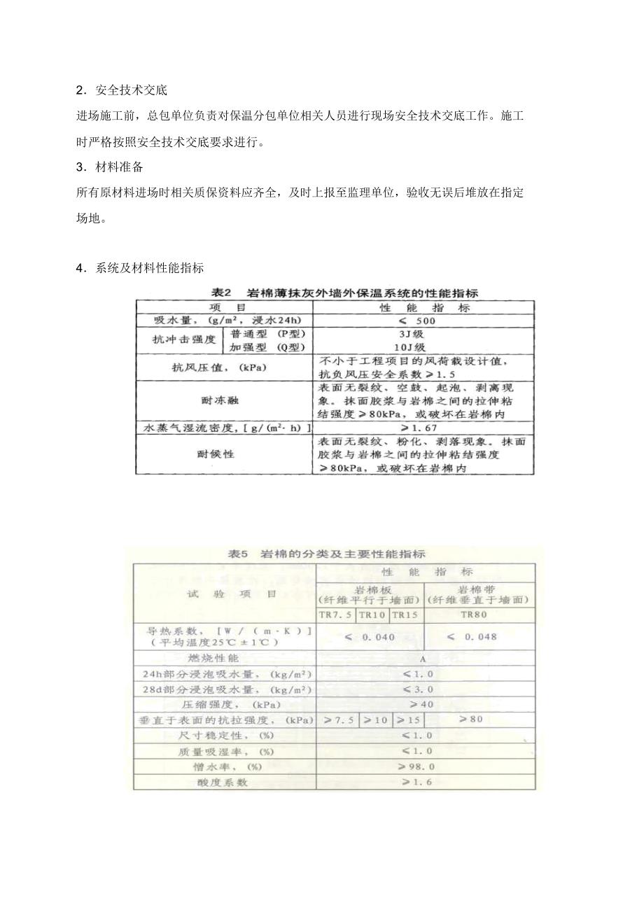 岩棉板外墙保温专项施工方案1_第2页