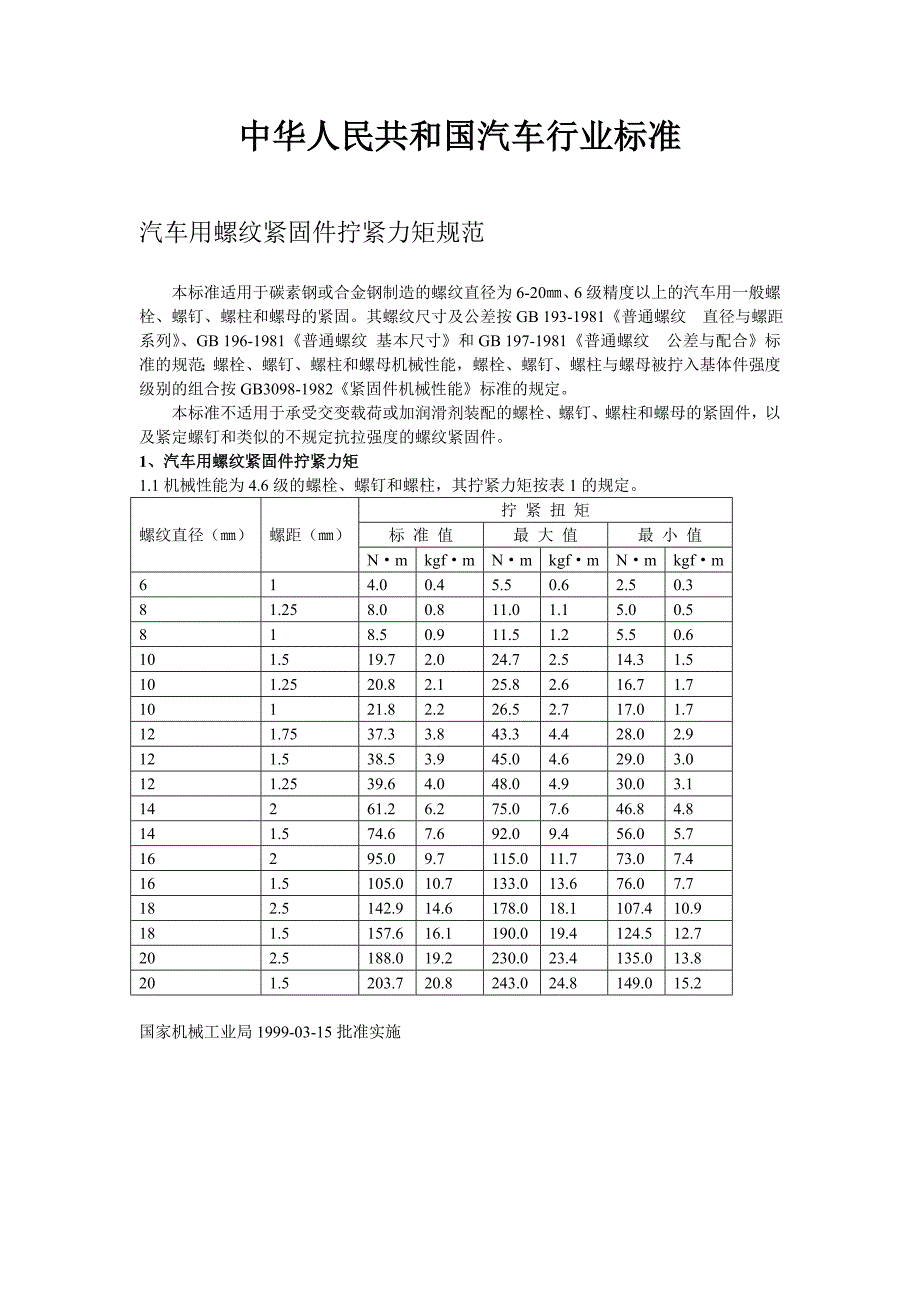 螺纹紧固件拧紧力矩_第1页