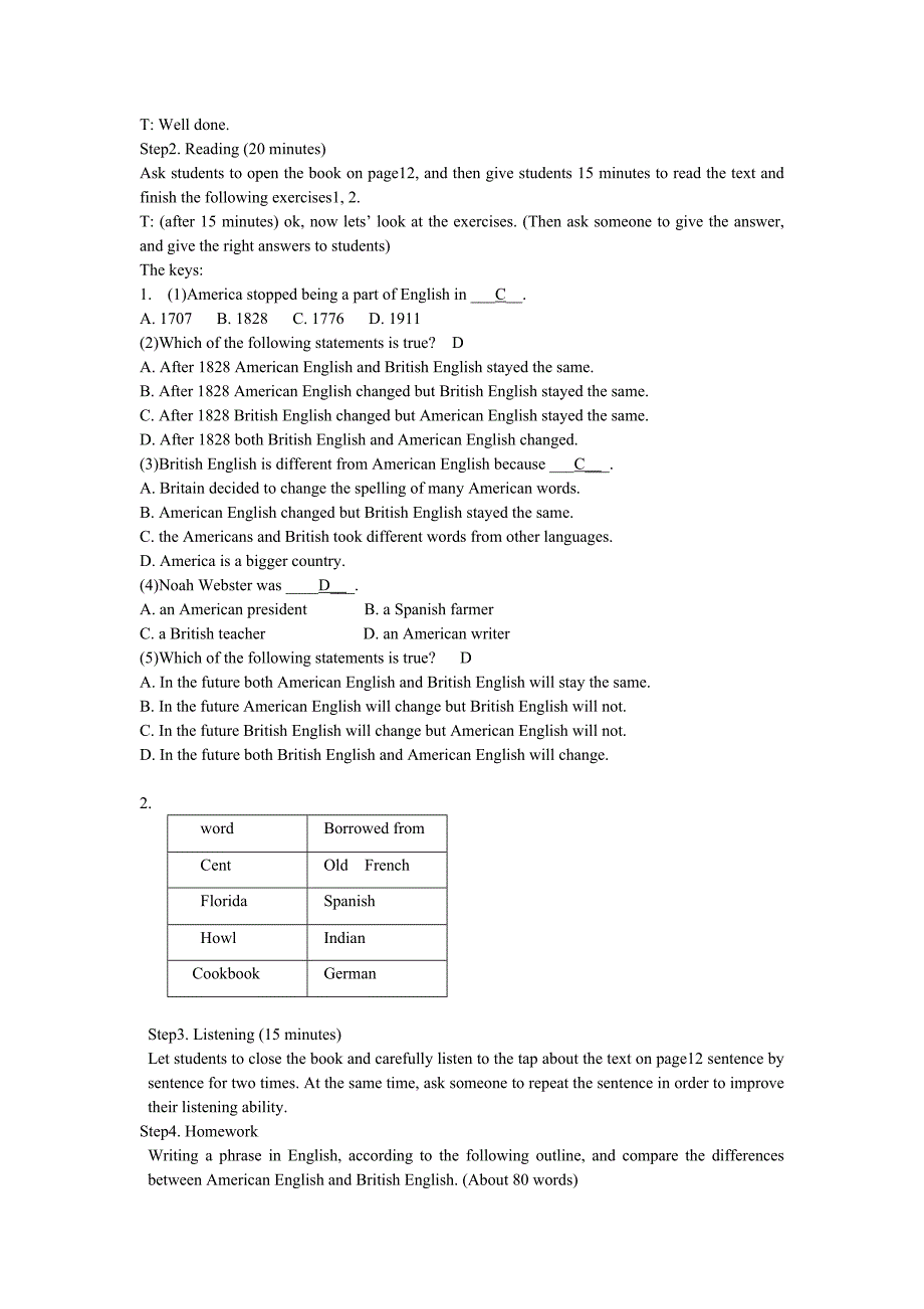 Unit2EnglisharoundtheWorld教案_第2页