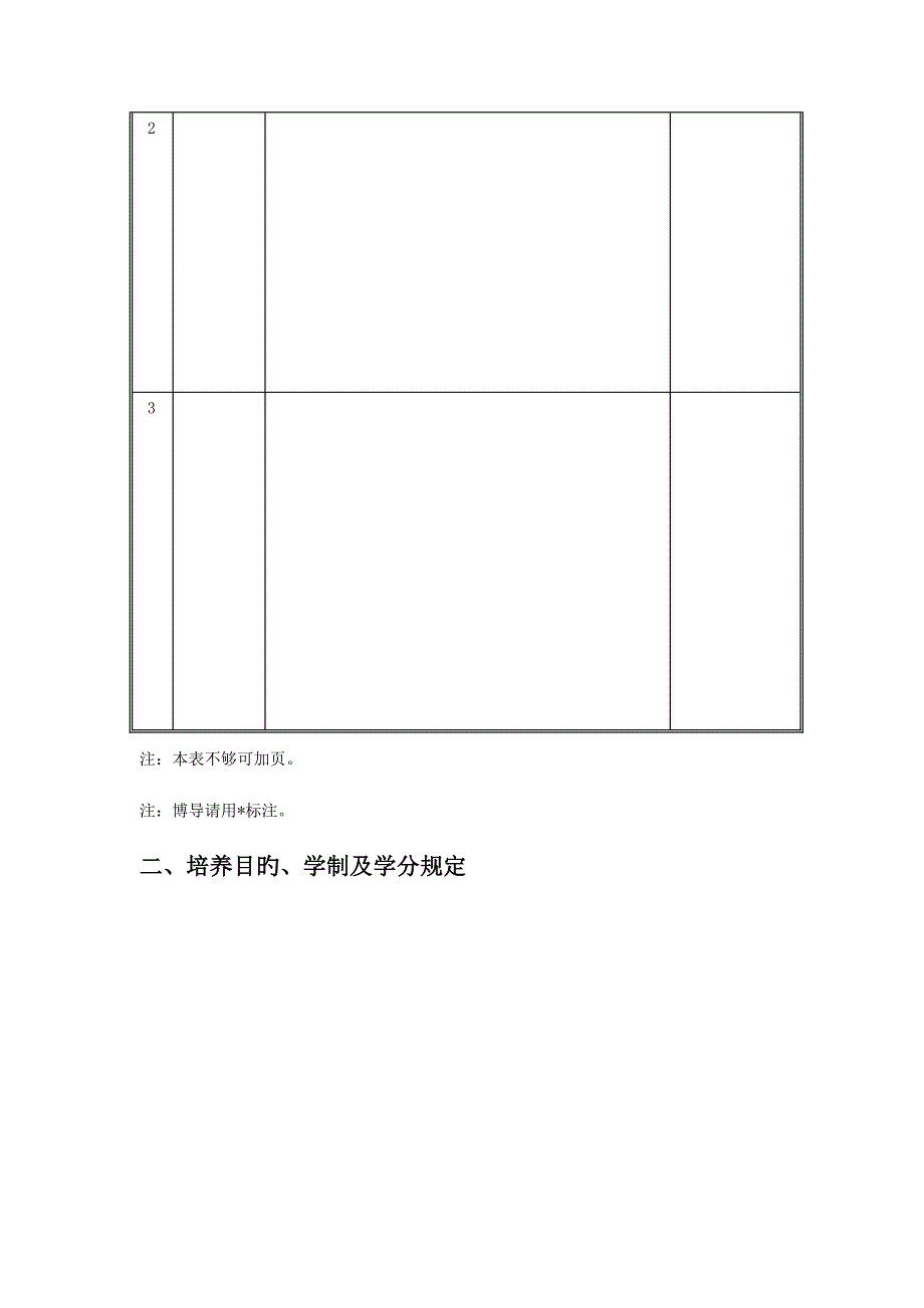 厦门大学全日制硕士专业学位专题研究生培养专题方案_第2页