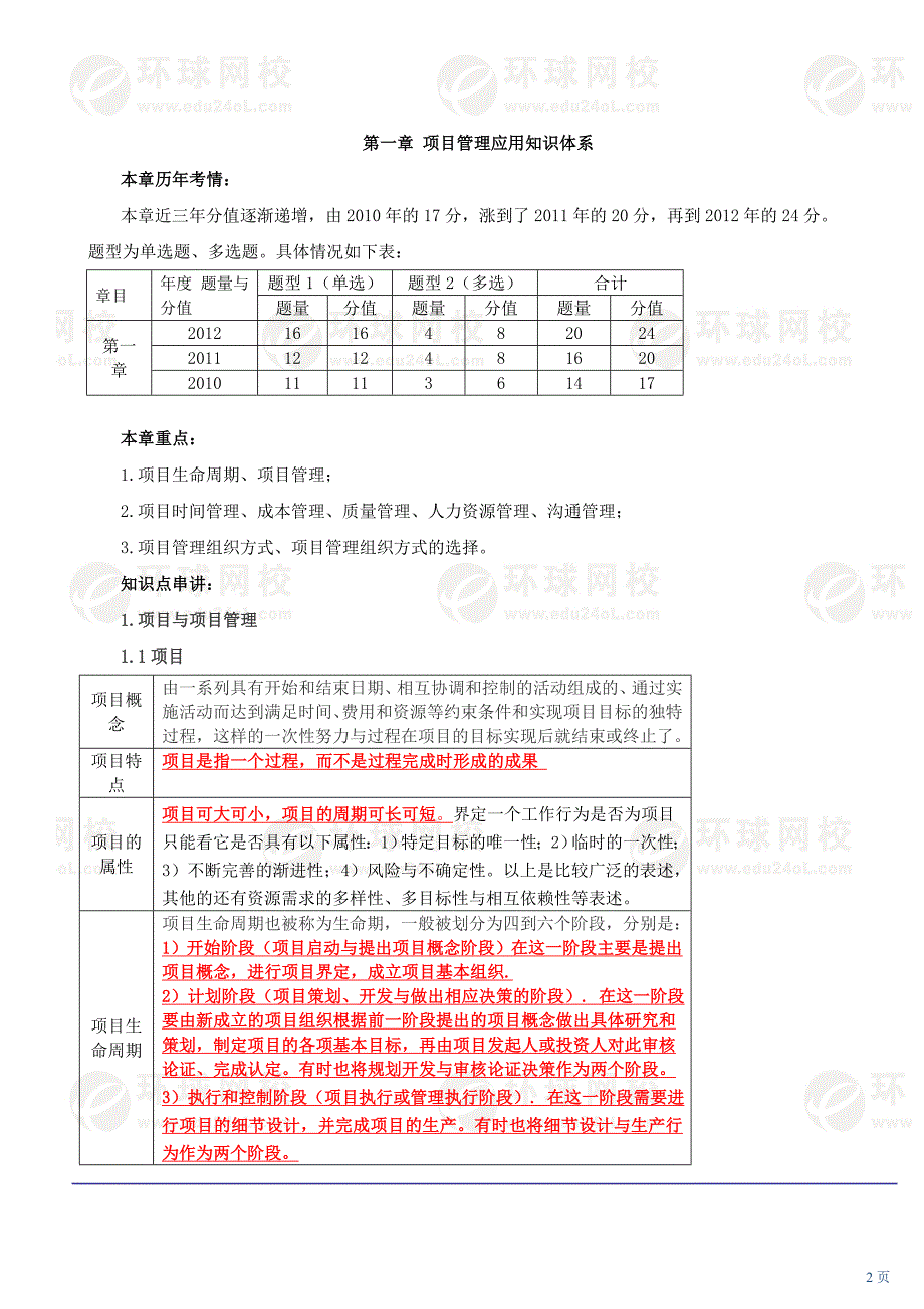 招标师项目管理与招标采购(XXXX新版)_第2页