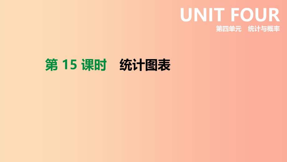 北京市2019年中考数学总复习 第四单元 统计与概率 第15课时 统计图表课件.ppt_第1页