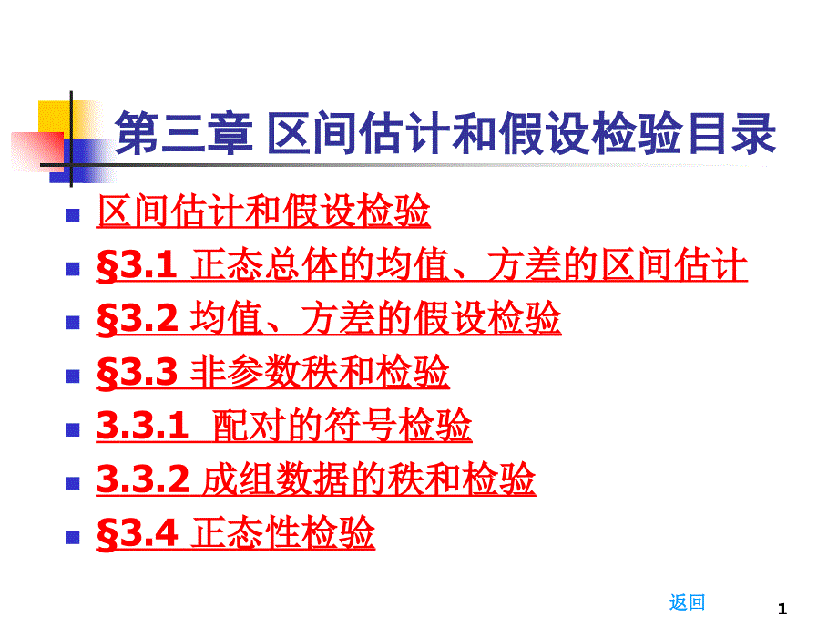 管理学第章 区间估计和假设检验课件_第1页