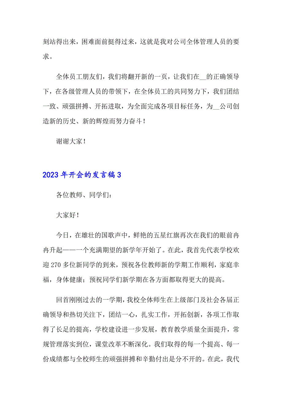 2023年开会的发言稿_第4页