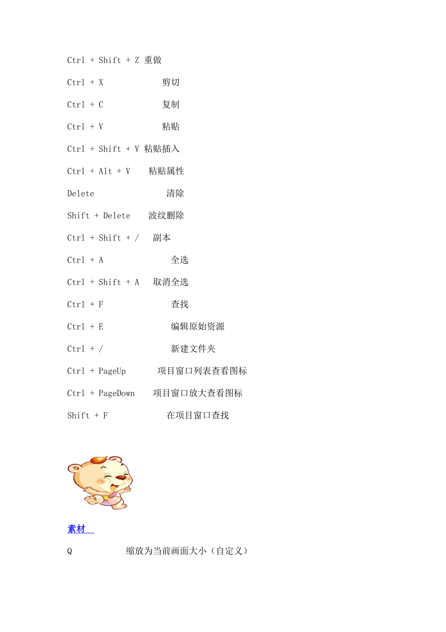 PR快捷键大全_第2页