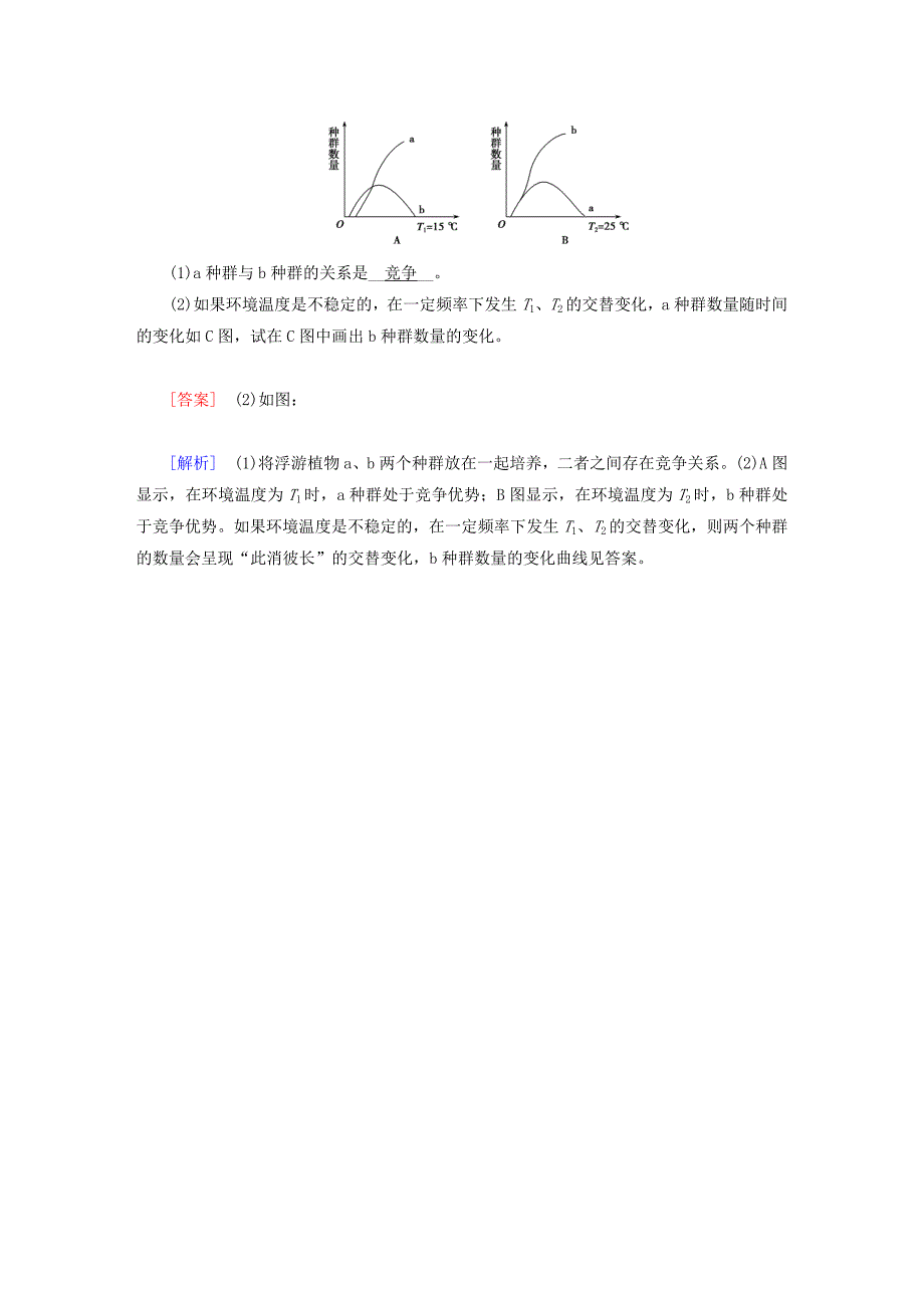 2022年高中生物第四章种群和群落第3节群落的结构训练新人教版必修_第3页