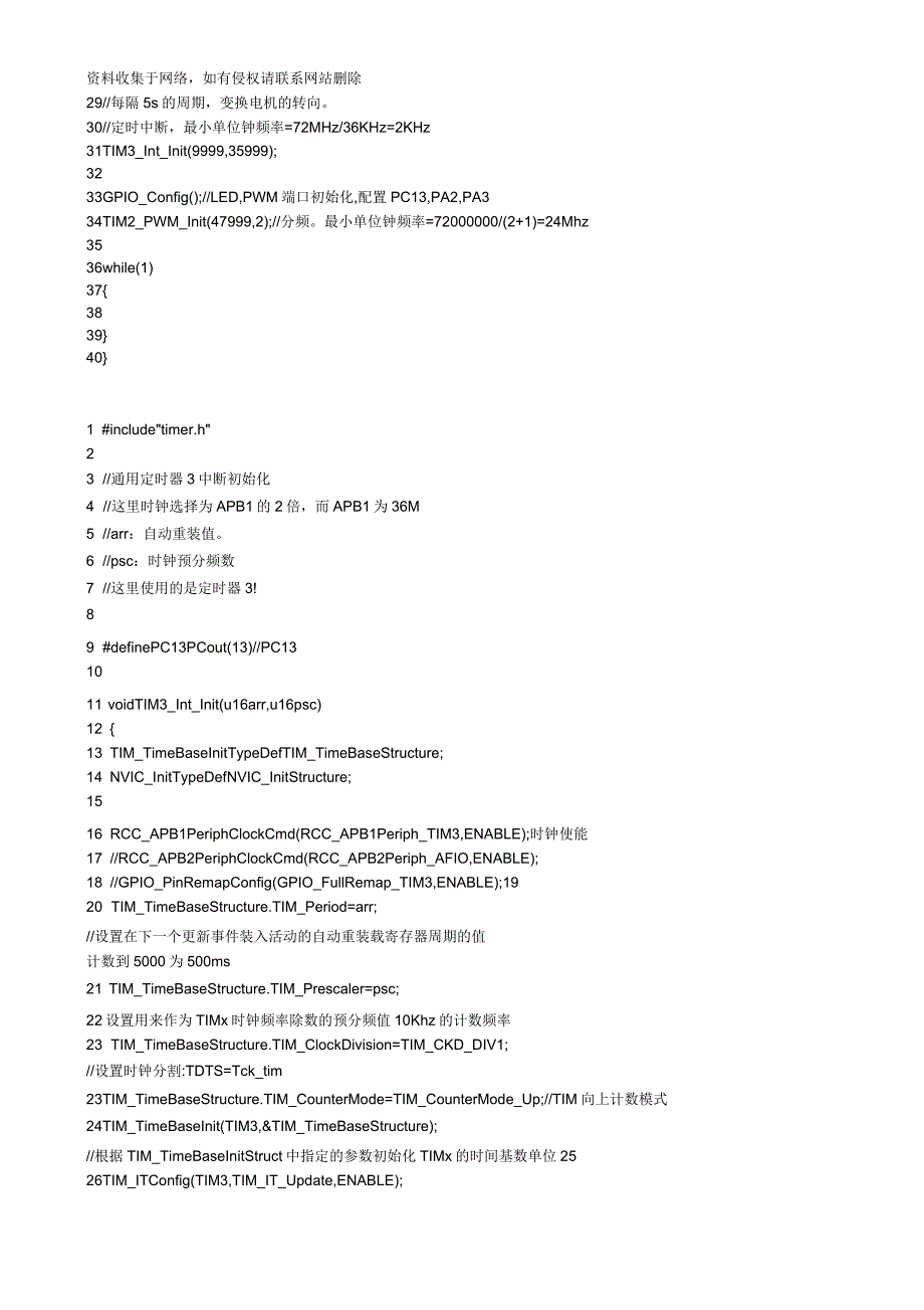 STM32F103C8+L298N_PWM直流电机调速教学教材_第4页