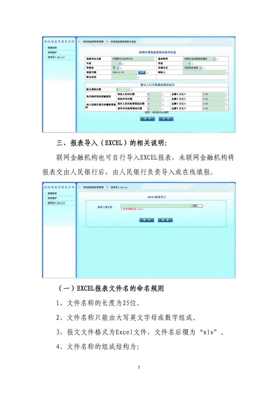 反洗钱非现场监管报表填报工作规范(金融机构版)_第5页