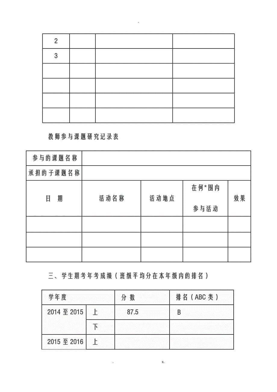 名师工作室个人档案_第5页