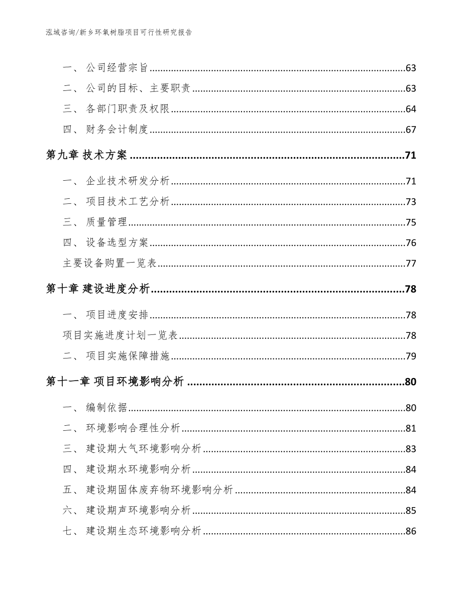 新乡环氧树脂项目可行性研究报告（范文参考）_第4页