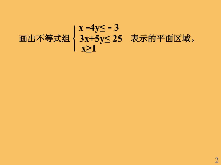 图解法求解简单线性规划问题PPT优秀课件_第2页