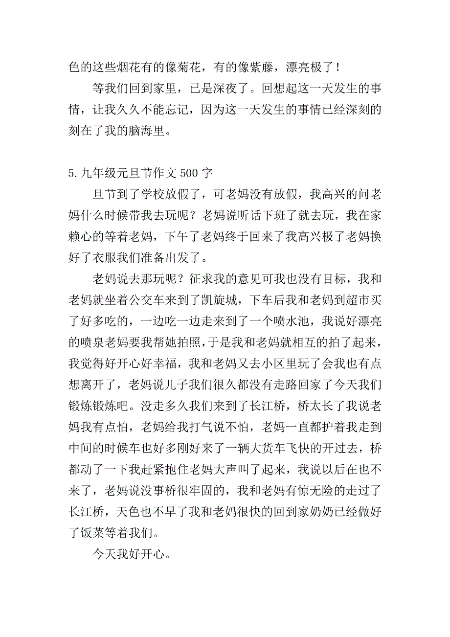 九年级元旦节作文500字.doc_第4页