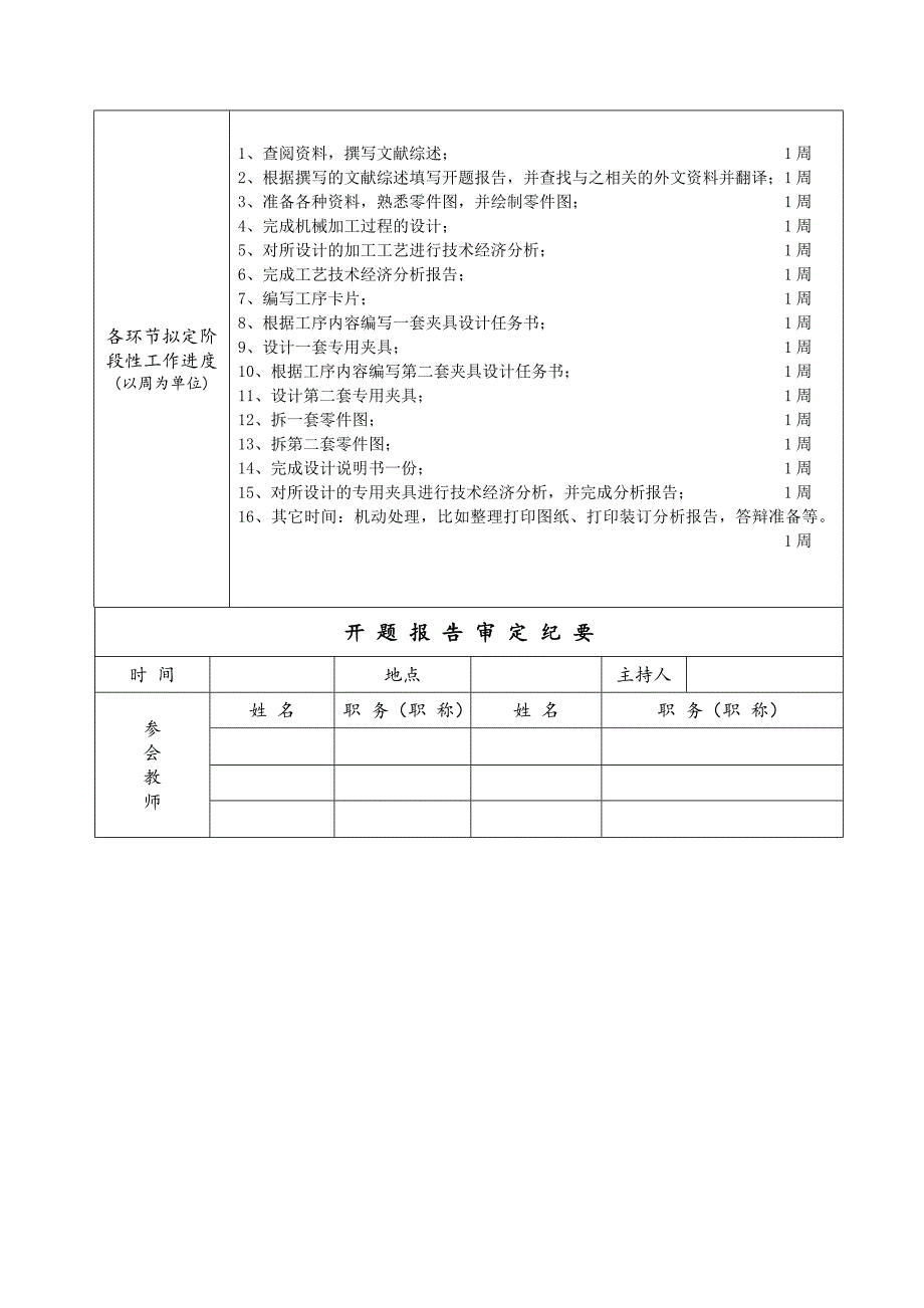 泵体零件的机械加工工艺和专用夹具设计开题报告_第3页