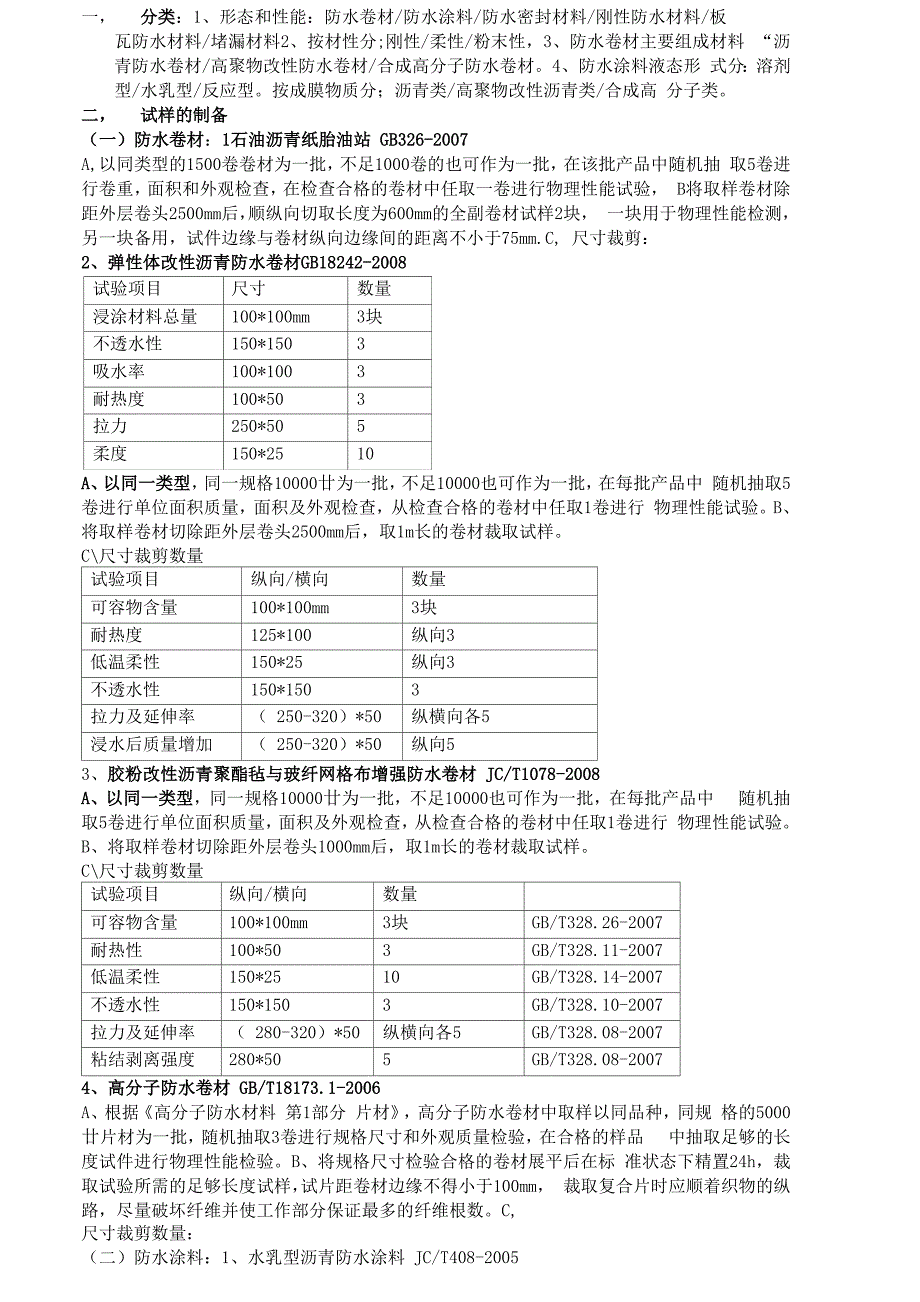 防水卷材分类_第1页