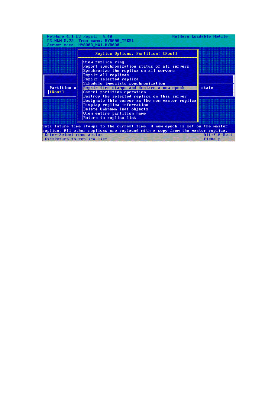 Novell服务器NDS修复工具DSREPAIR用法_第3页