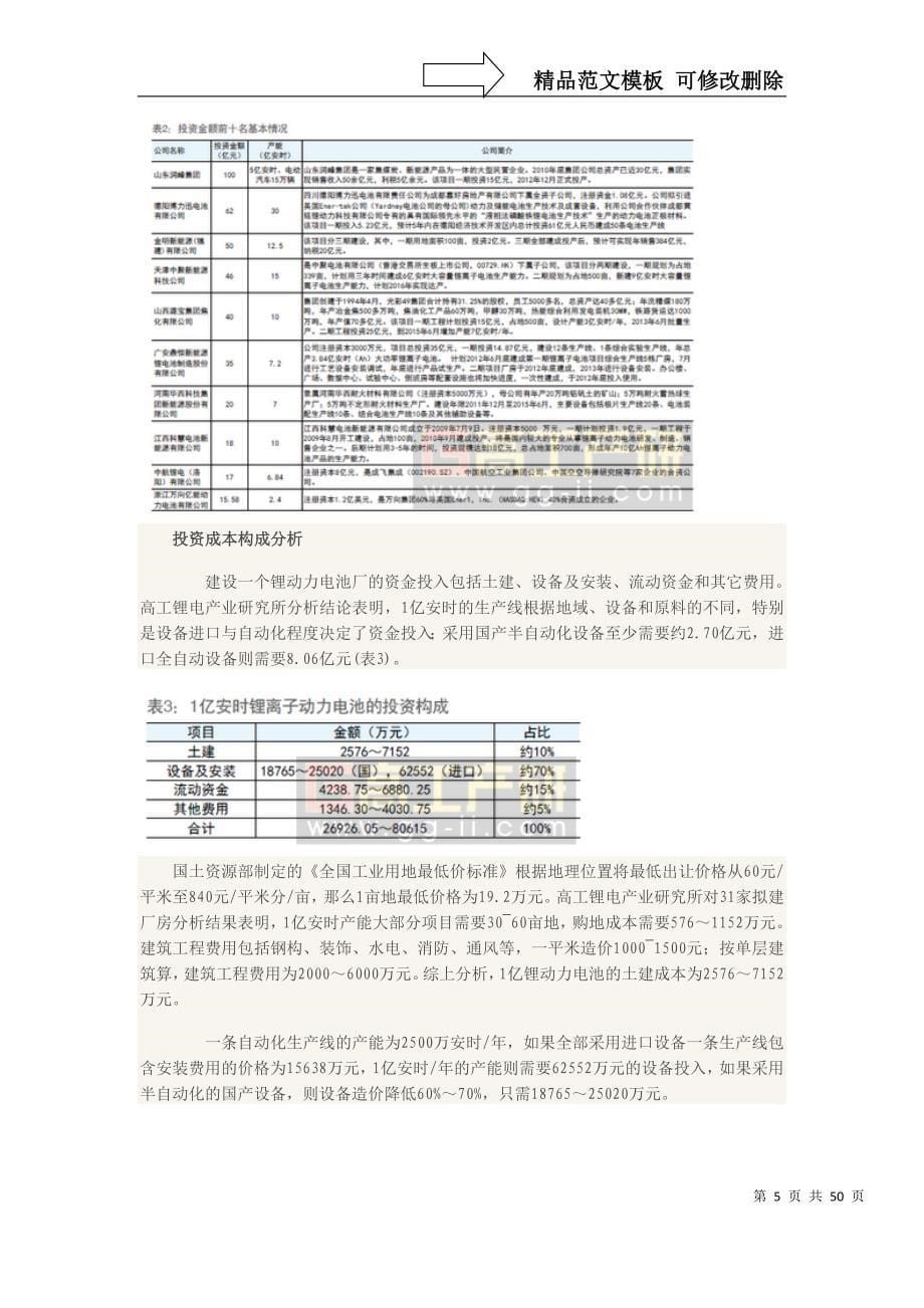 锂电池市场调查报告_第5页