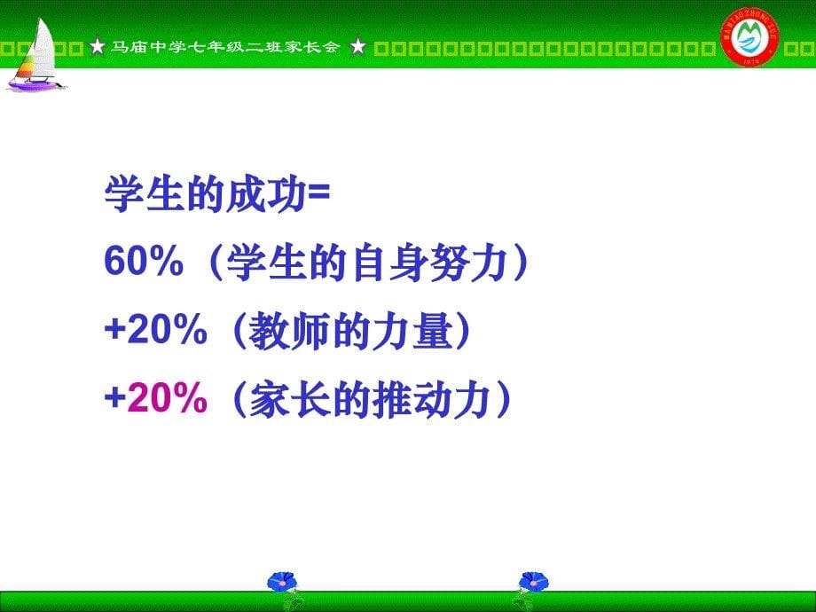 七年级二班家长会材料演示文稿_第5页