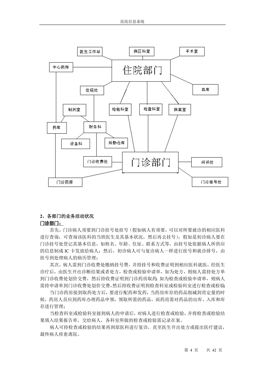 参考范本——医院信息系统分析与设计_第3页