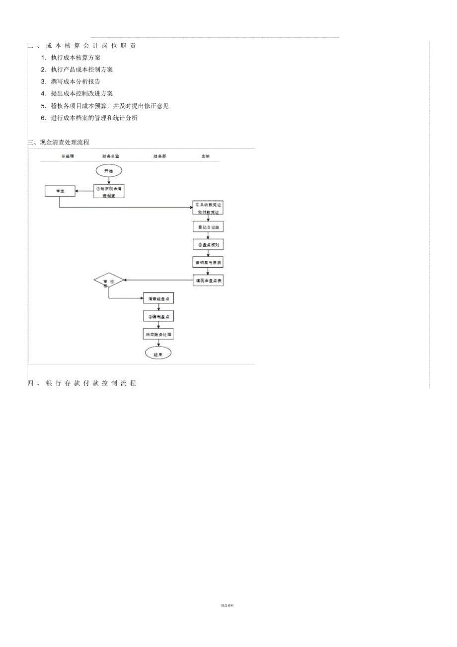 财务岗位说明及流程图_第5页